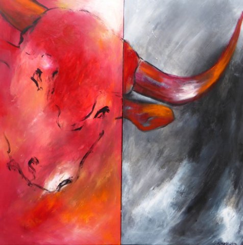 Ohne Titel 100 x 100 (2 Tlg)